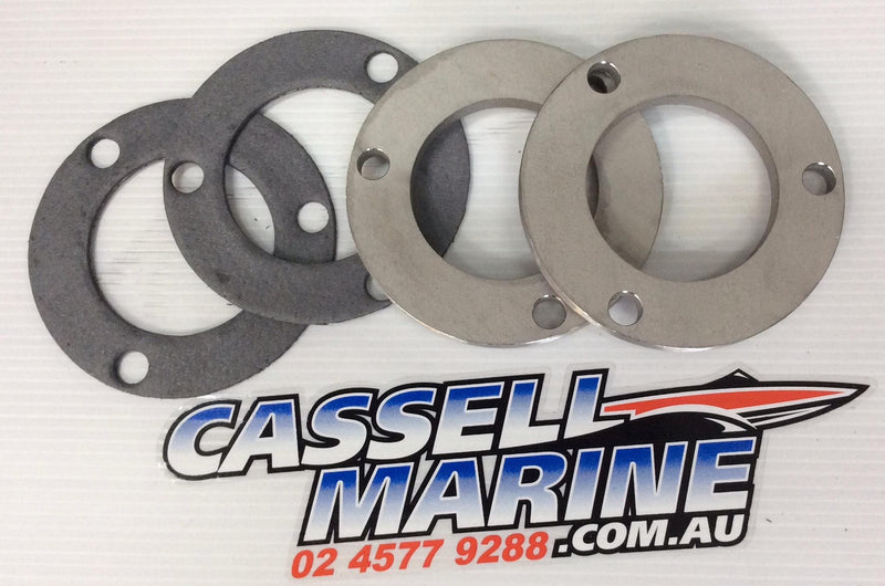 Exhaust Manifold flange & Gasket Kit TAWCO-Cassell Marine-Cassell Marine