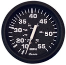 Faria Marine SPEEDO 55 MPH EURO BLACK-CASSELL MARINE-Cassell Marine