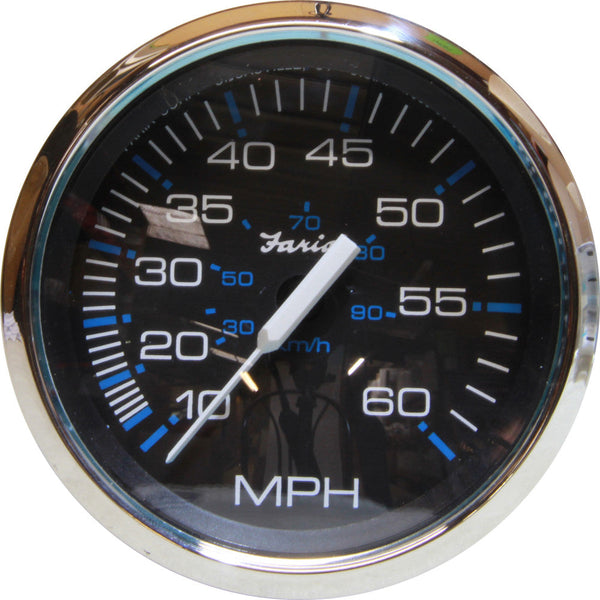 Faria Marine SPEEDO 60MPH Chesapeake SS Black-CASSELL MARINE-Cassell Marine