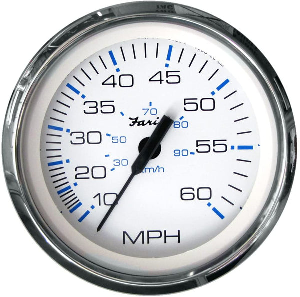 Faria Marine SPEEDO 60MPH Chesapeake SS White-CASSELL MARINE-Cassell Marine