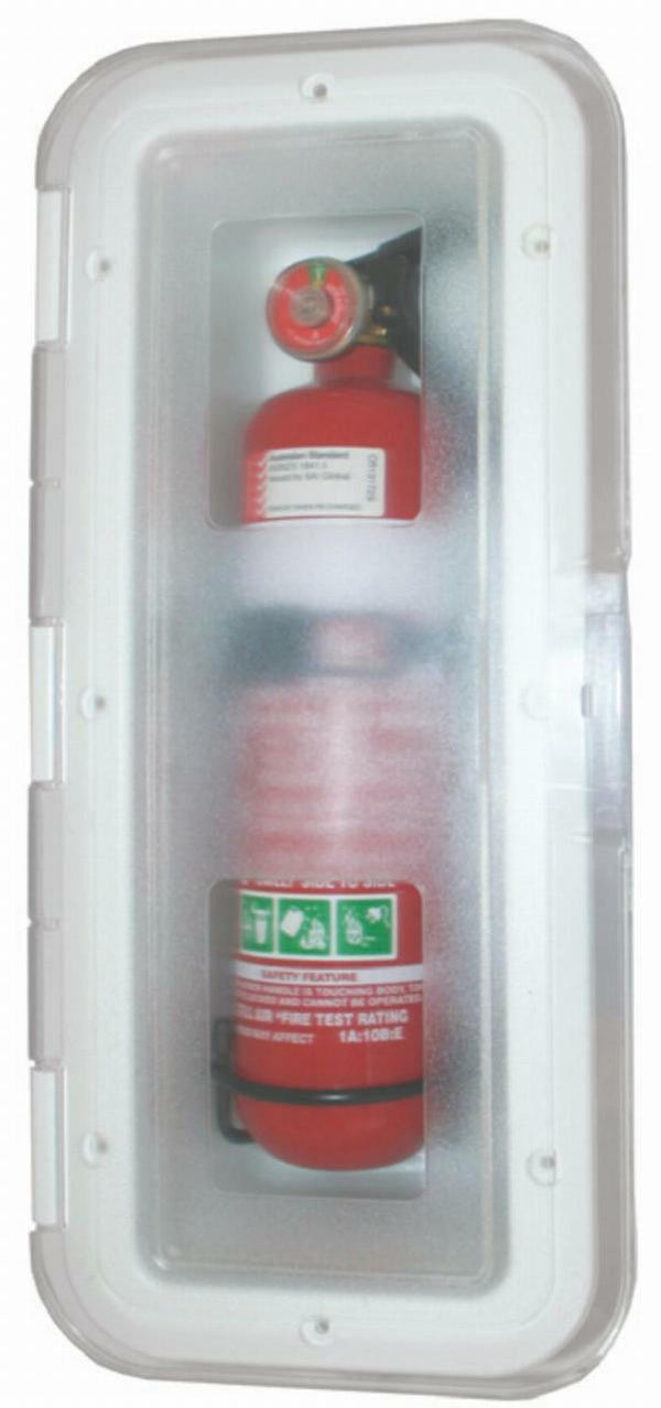 Fire Extinguisher Box - Deluxe Transparent