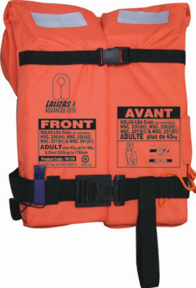 Foam - Approved Solas Lifejacket - Adult Foldable