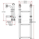 Folding Transom Ladder - 3 Step