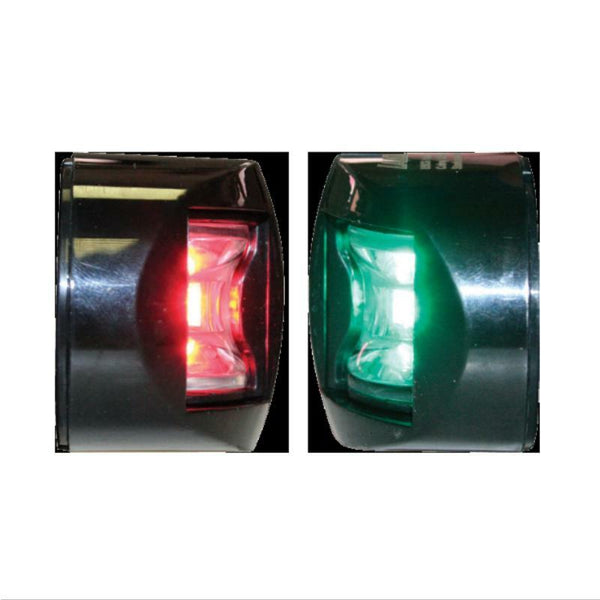 FOS 12 LED Port & Starboard Lights - Side Mount (Pair)