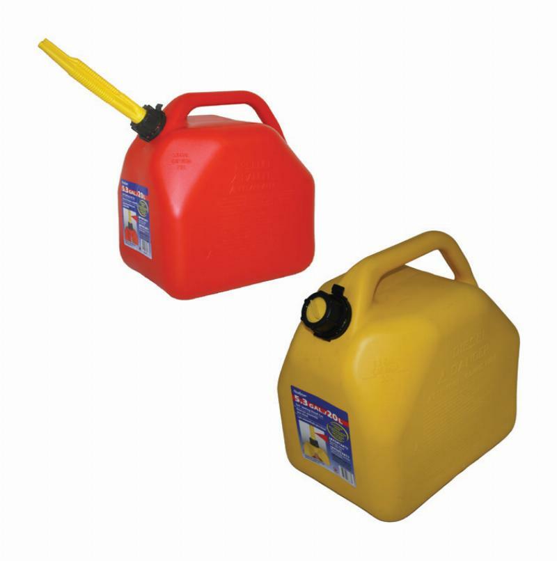 Fuel Jerry Can - 20 Litre Squat with Fuel Vent in Handle
