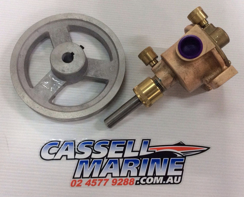 Fynspray Water Pump 3/4" & 4" Pulley NEW DESIGN Boat Engine Cooling-RWB-Cassell Marine