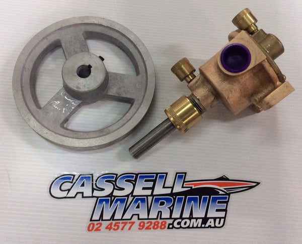 Fynspray Water Pump 3/4" & 6” Pulley NEW DESIGN Boat Engine Cooling-RWB-Cassell Marine