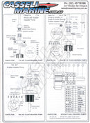 Fynspray Water Pump Shaft & Key-RWB-Cassell Marine