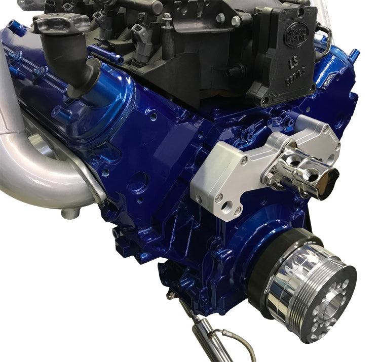 GM LS1 - LS3 Thermo Control Crossover Cooling System for Non-Circulating Pump Applications-Cassell Marine-Cassell Marine
