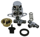 Hardin Polished Stainless Thermostat Kit For Chev Ski Race Boat-Cassell Marine-Cassell Marine