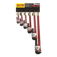 HBCM11 - Steel Pipe Wrench Merchandiser - 9 Piece