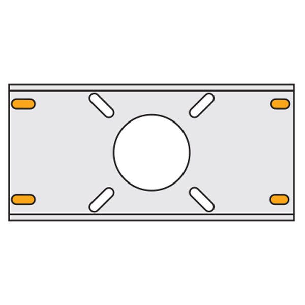 Heavy Duty Seat Slide With Aluminium Swivel