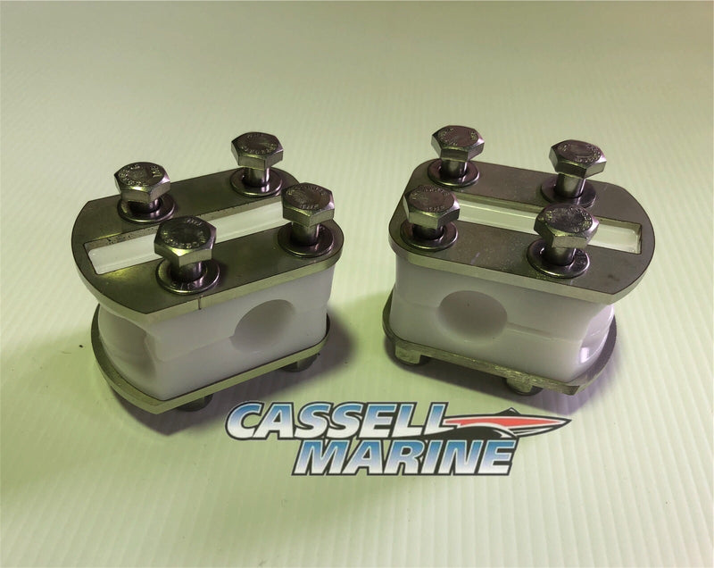 Heavy Duty Steering Cable Clamp Block - Nylon suit Morse-Cassell Marine-Cassell Marine