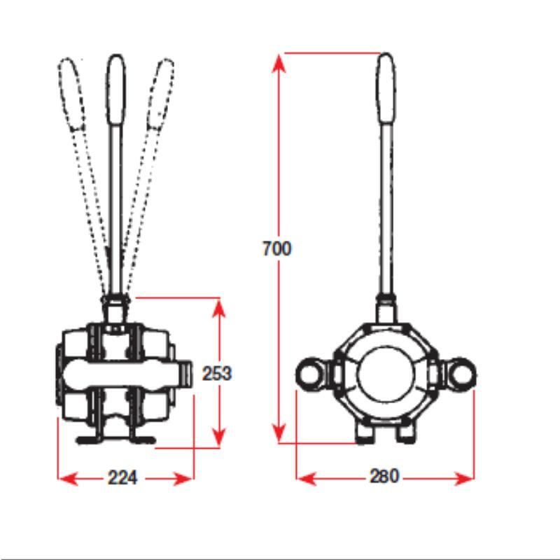 Henderson Double Action Manual Pump - Mk5