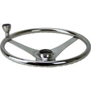 Highly Polished 304G Stainless Steel Steering Wheel