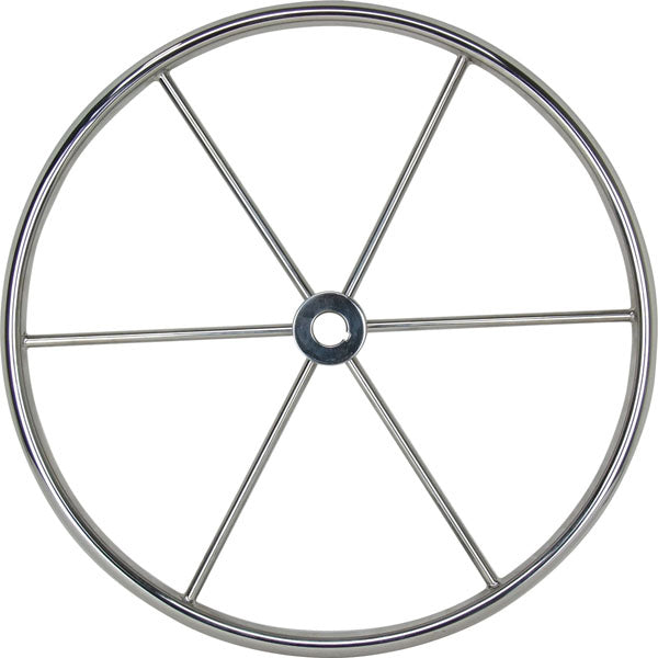 Highly Polished Stainless Steel Flat No Dish Wheels - Parallel Shaft