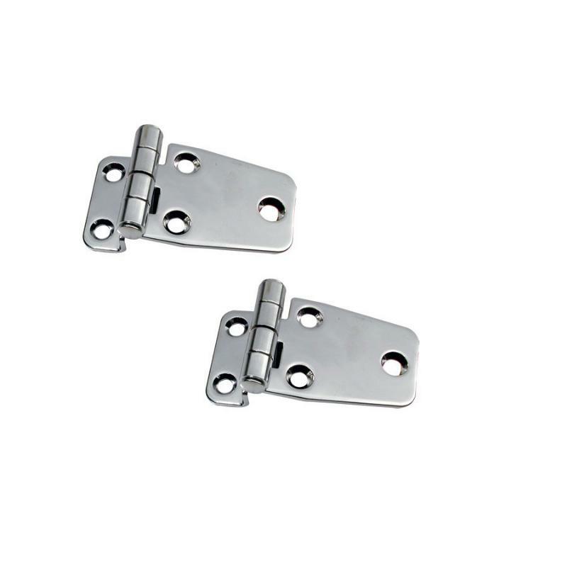 Hinges - Stainless Steel, Offset Pressed - 66mm (Pair)