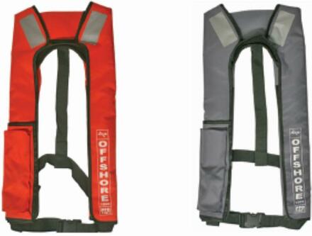 INFLATABLE APPROVED OFFSHORE 150 LIFE JACKET MANUAL INFLATION-RWB-Cassell Marine