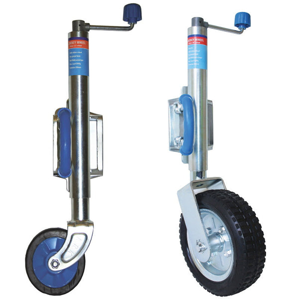 Jockey Wheel & Swivel Bolt-On / Weld-On Clamp