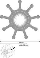 Johnson 09-1029B Impeller F8 Pump-Johnson Pumps-Cassell Marine