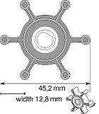 Johnson 09-1052S-9 Impeller F3 Pump-Johnson Pumps-Cassell Marine