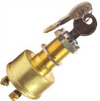 Key Ignition Switch-RWB-Cassell Marine