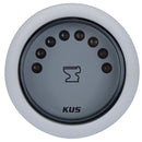 KUS Holding Tank Gauge - White, LED-KUS Gauges-Cassell Marine