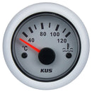 KUS Water Temperature Gauge - White-KUS Gauges-Cassell Marine