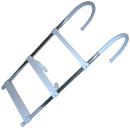 Ladder - Plastic 3 Step-RWB-Cassell Marine