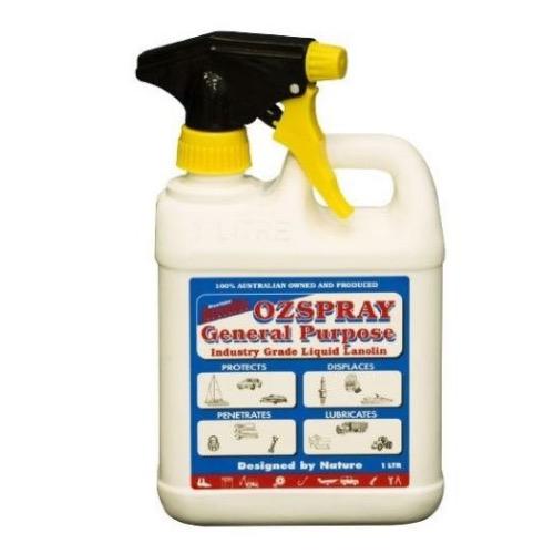 Lanolin Ozspray Industry Grade - 1L Jerry