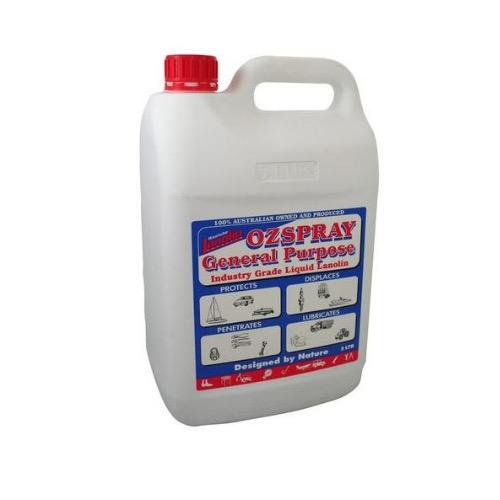 Lanolin Ozspray Industry Grade - 5L Jerry