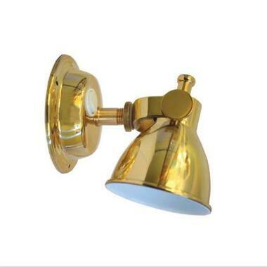 LED Brass Bunk Lights-RWB-Cassell Marine