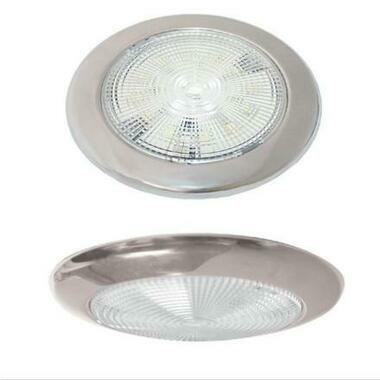 LED Interior Light - Slimline Stainless-RWB-Cassell Marine