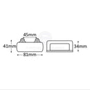 LED Number Plate Light - Top Screw Mount