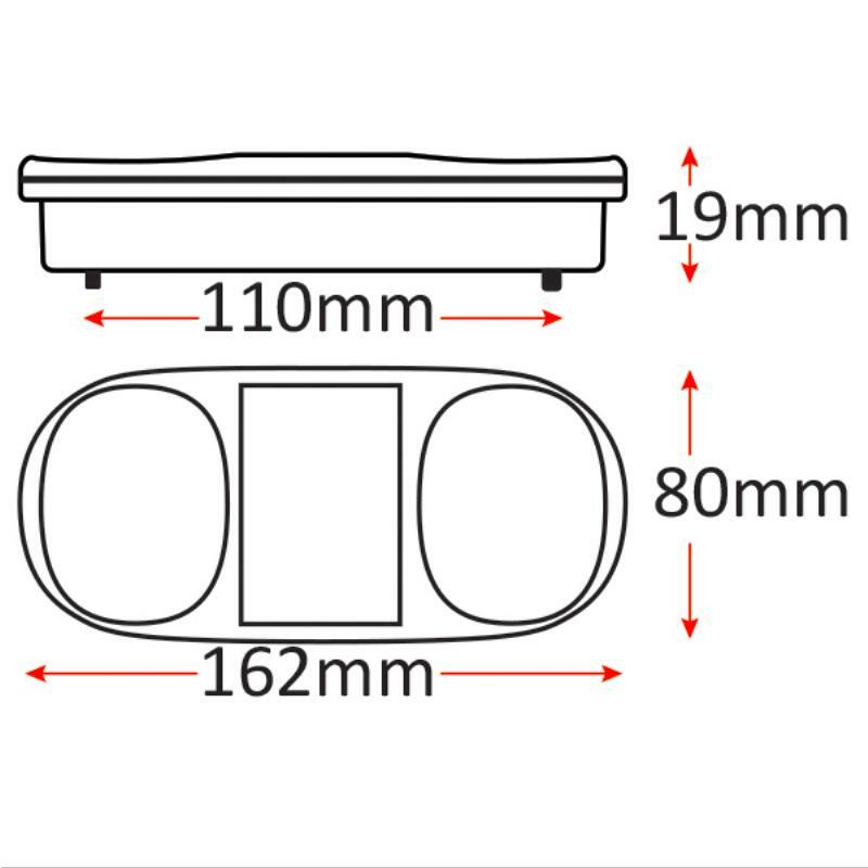 LED Trailer Light - Low Profile (Pair)