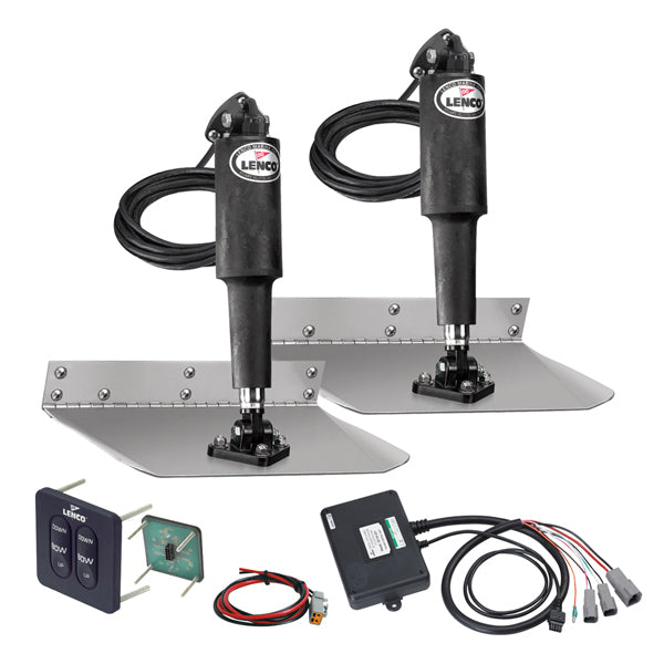 Lenco Trim Tab - Complete Standard Mount & Standard Switch Kits