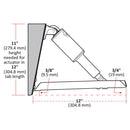 Lenco Trim Tab Kit - Tapered Plates