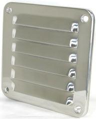 Louvre Vent - Stainless Steel-BLA-Cassell Marine