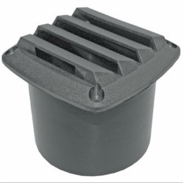 Louvre/Blower Vent Nylon 75mm - Black