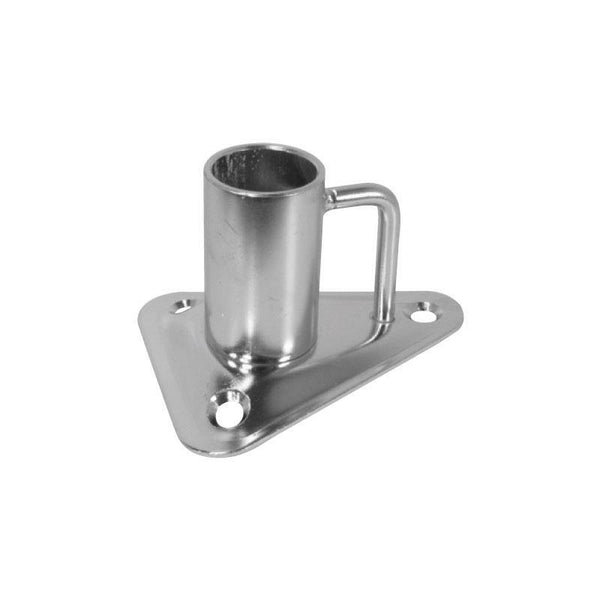 Marine Town Stanchion Base - Stainless Steel