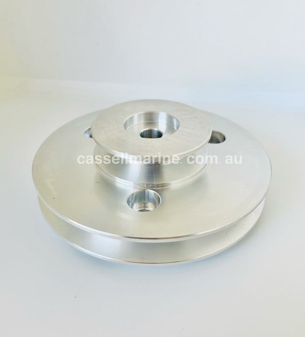 MCE BILLET DOUBLE TIMING CASE PULLEY 2028 Rolco 350/30 CHEV-CASSELL-Cassell Marine