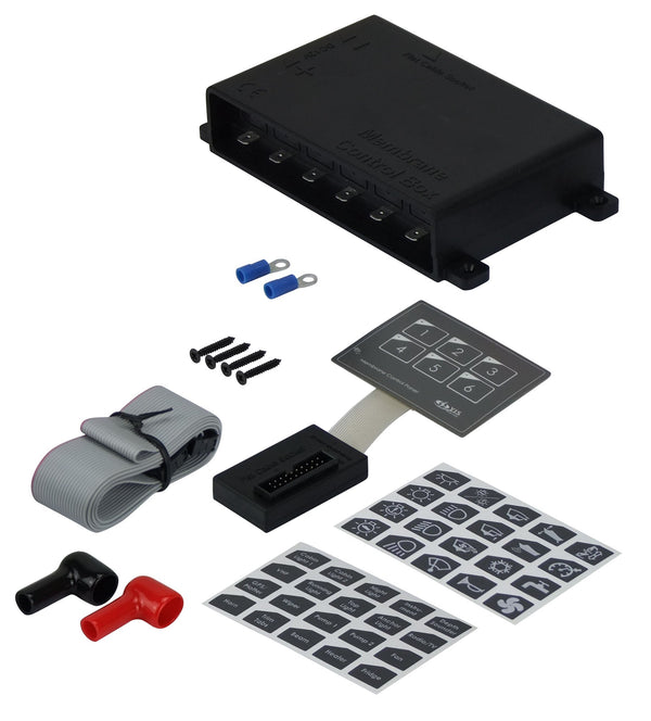 Membrane Touch Control Panels – Deluxe 6 Switch Panel Kit (53066)-Cassell Marine-Cassell Marine