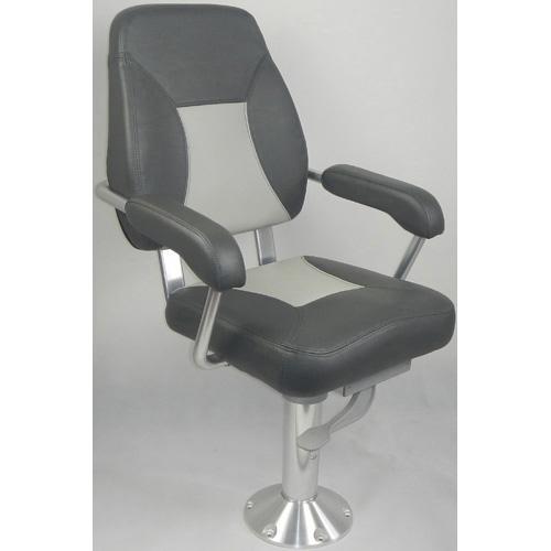 Mini-Mojo Deluxe Helm Seat - Charcoal with Mid Grey contrast