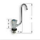 Mini Tap - Chrome Plated Brass, Single Faucet