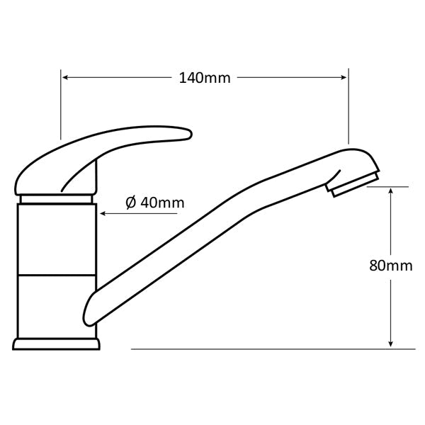 Mixer - Short Faucet - Flick