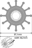 Non Genuine 09-812B Impeller F6 Pump Indmar-Johnson Pumps-Cassell Marine