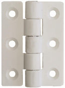 Nylon Butt Hinges - White (Pair)