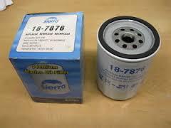 18786 Filter Oil Filter Long - Chev Mercruiser Volvo Indmar 18-7876