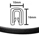 Pinchweld - Interior Rubber Boat Edge Black-Cassell Marine-Cassell Marine