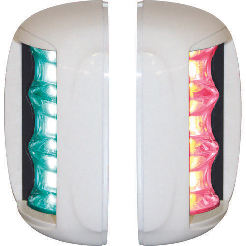 Port & Starboard Navigation Lights - LED - Vertical Mount - White - 12